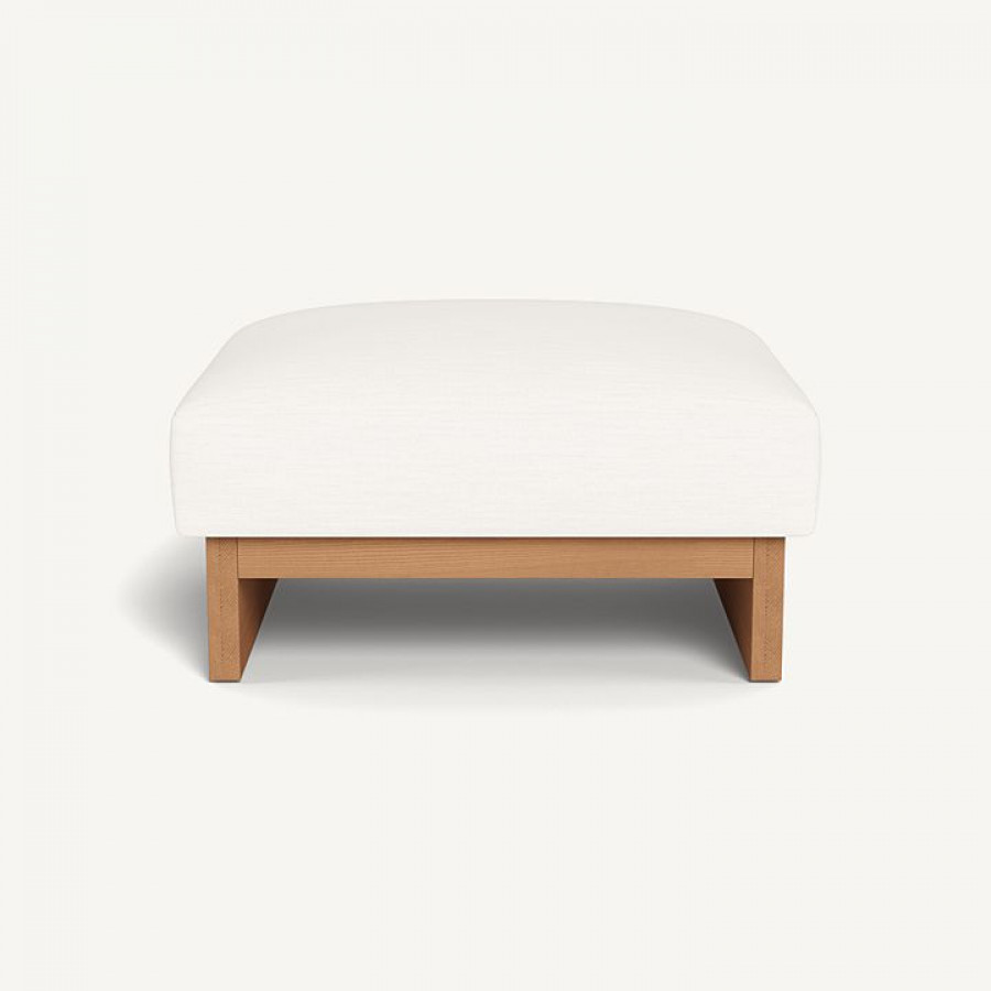 Harbour Catalina Ottoman - Teak Natural / Panama Blanco