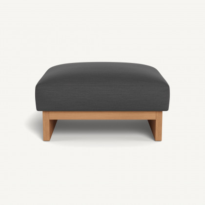 Harbour Catalina Ottoman - Teak Natural / Panama Grafito