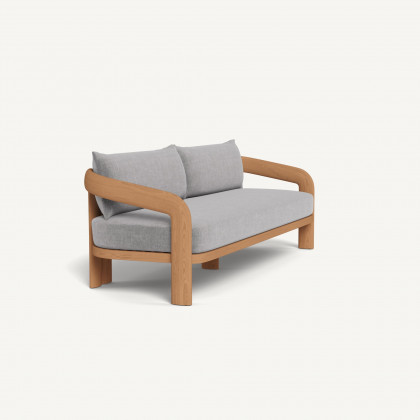 Harbour Chloe 3 Seat Sofa - Teak Natural / Altona Dove
