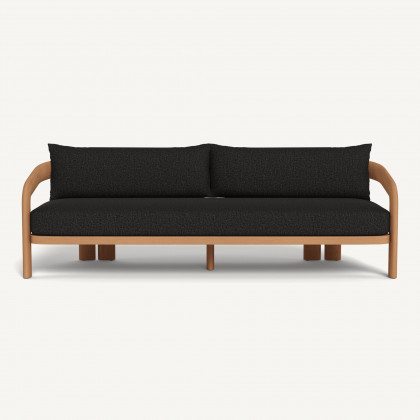 Harbour Chloe 3 Seat Sofa - Teak Natural / Copacabana Midnight