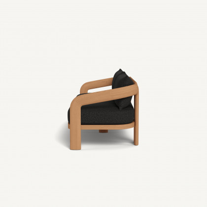 Harbour Chloe 3 Seat Sofa - Teak Natural / Copacabana Midnight