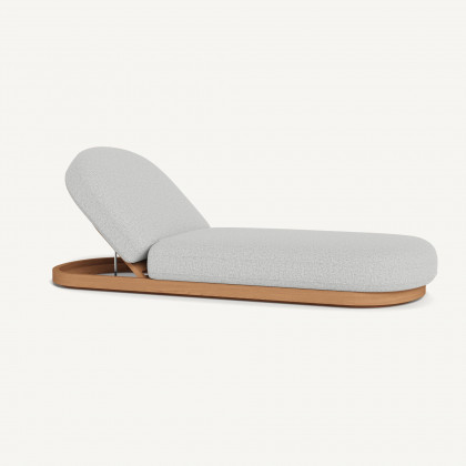 Harbour Como Sun Lounge - Sealed Teak Natural / Copacabana Sand