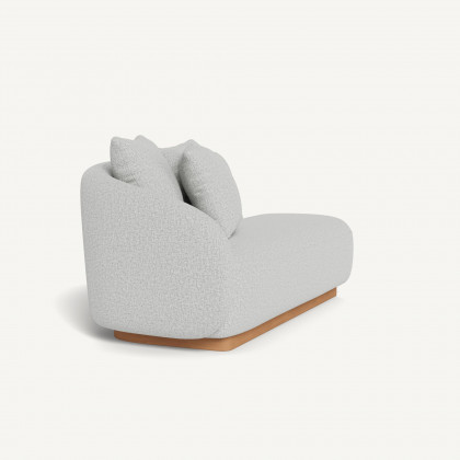 Harbour Como 2 Seat 1 Arm Left - Sealed Teak Natural / Copacabana Sand