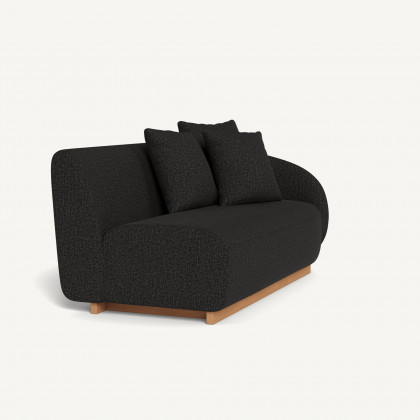 Harbour Como 2 Seat 1 Arm Right - Sealed Teak Natural / Copacabana Midnight