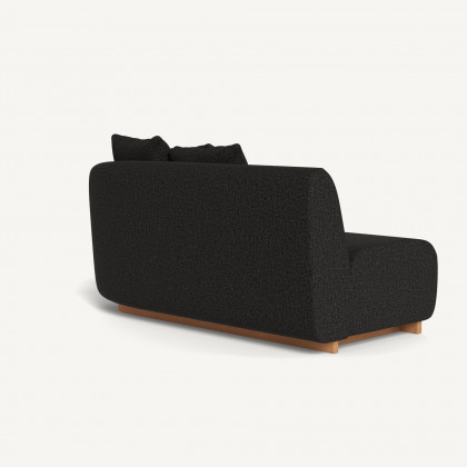 Harbour Como 2 Seat 1 Arm Right - Sealed Teak Natural / Copacabana Midnight