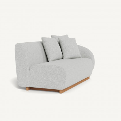 Harbour Como 2 Seat 1 Arm Right - Sealed Teak Natural / Copacabana Sand
