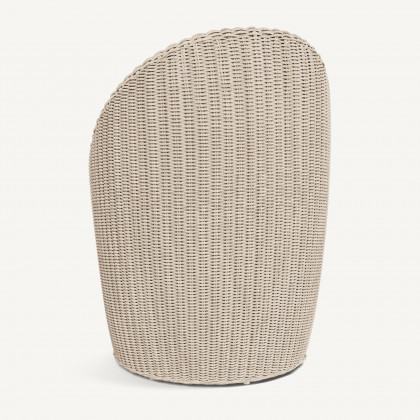 Harbour Cordoba Dining Chair - Twisted Wicker Oyster / Siesta Indigo