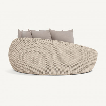 Harbour Cordoba Daybed - Twisted Wicker Oyster / Panama Marble