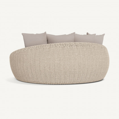 Harbour Cordoba Daybed - Twisted Wicker Oyster / Panama Marble