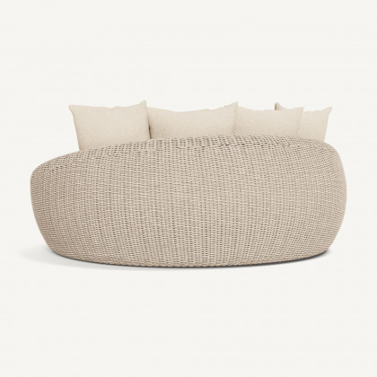 Harbour Cordoba Daybed - Twisted Wicker Oyster / Riviera Sand
