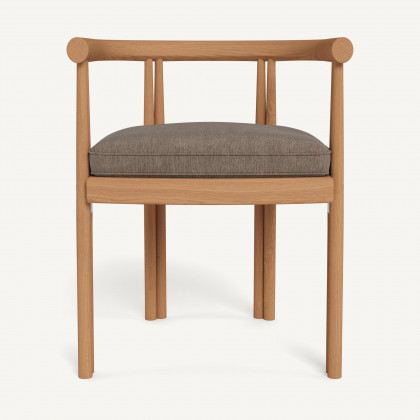 Harbour Cove Teak Dining Chair - Teak Natural / Altona Mink
