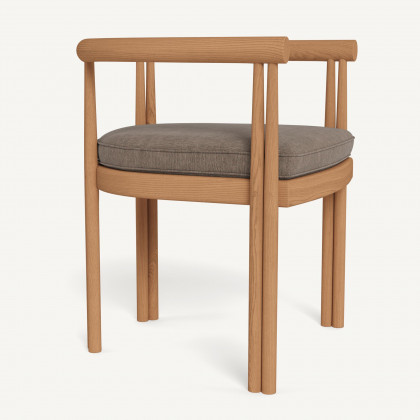 Harbour Cove Teak Dining Chair - Teak Natural / Altona Mink
