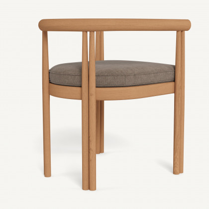 Harbour Cove Teak Dining Chair - Teak Natural / Altona Mink