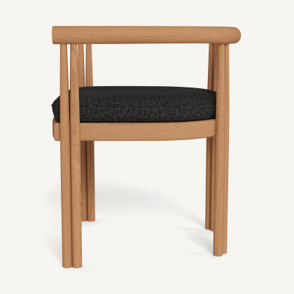 Harbour Cove Teak Dining Chair - Teak Natural, Copacabana Midnight