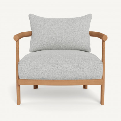 Harbour Cove Teak Lounge Chair - Teak Natural / Copacabana Sand