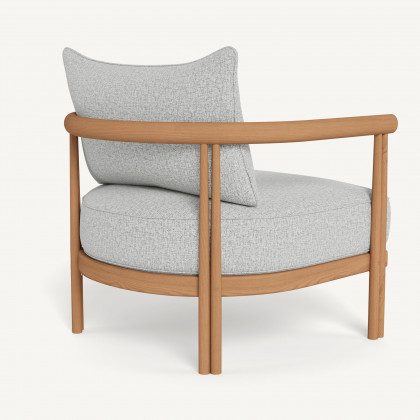 Harbour Cove Teak Lounge Chair - Teak Natural / Copacabana Sand
