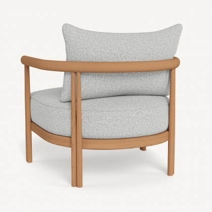 Harbour Cove Teak Lounge Chair - Teak Natural / Copacabana Sand
