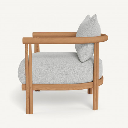 Harbour Cove Teak Lounge Chair - Teak Natural / Copacabana Sand