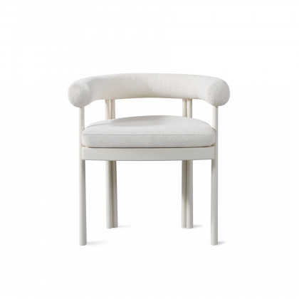 Harbour Cove Luxe Dining Chair - Aluminum Bronze, Copacabana Sand