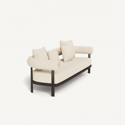 Harbour Cove Luxe 3 Seat Sofa - Aluminum Bronze, Riviera Sand