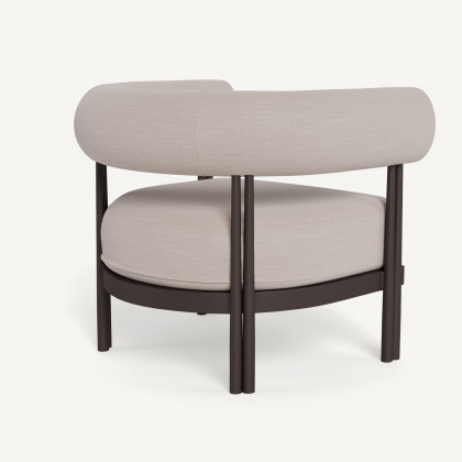 Harbour Cove Luxe Lounge Chair - Aluminum Bronze / Panama Marble