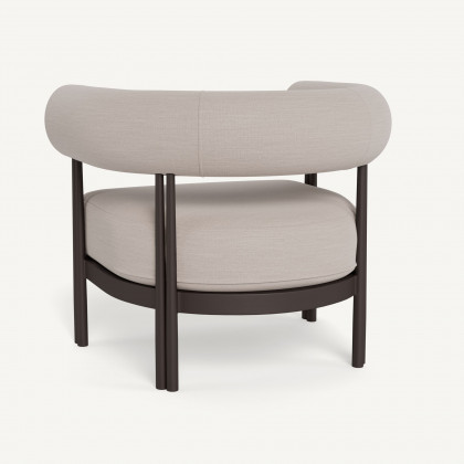 Harbour Cove Luxe Lounge Chair - Aluminum Bronze / Panama Marble