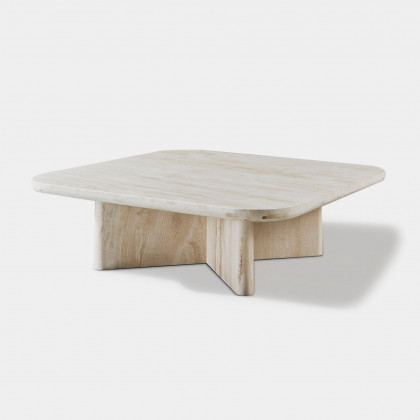 Harbour Ford Square Coffee Table - Marble Arabescato