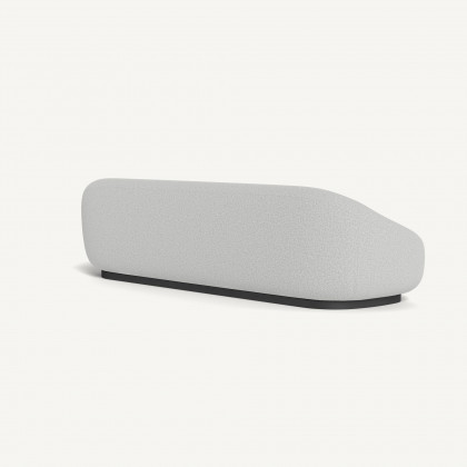 Harbour Gio 3 Seat Sofa - Aluminum Asteroid / Copacabana Sand