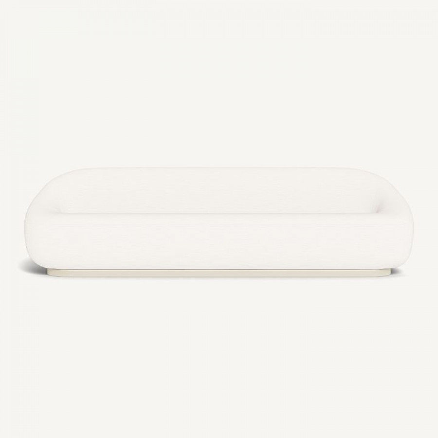 Harbour Gio 3 Seat Sofa - Aluminum Bone / Panama Blanco