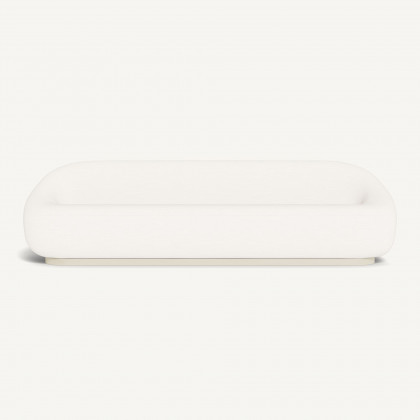 Harbour Gio 3 Seat Sofa - Aluminum Bone / Panama Blanco
