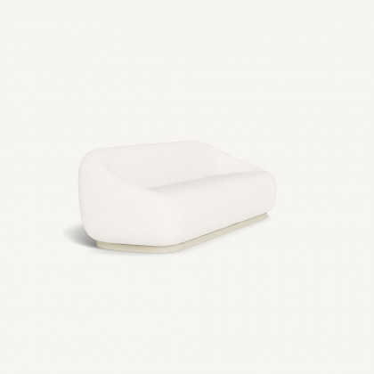 Harbour Gio 3 Seat Sofa - Aluminum Bone / Panama Blanco