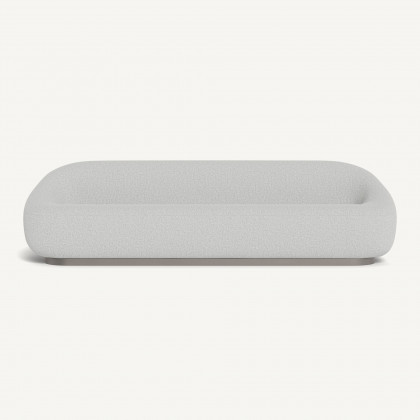 Harbour Gio 3 Seat Sofa - Aluminum Taupe / Copacabana Sand