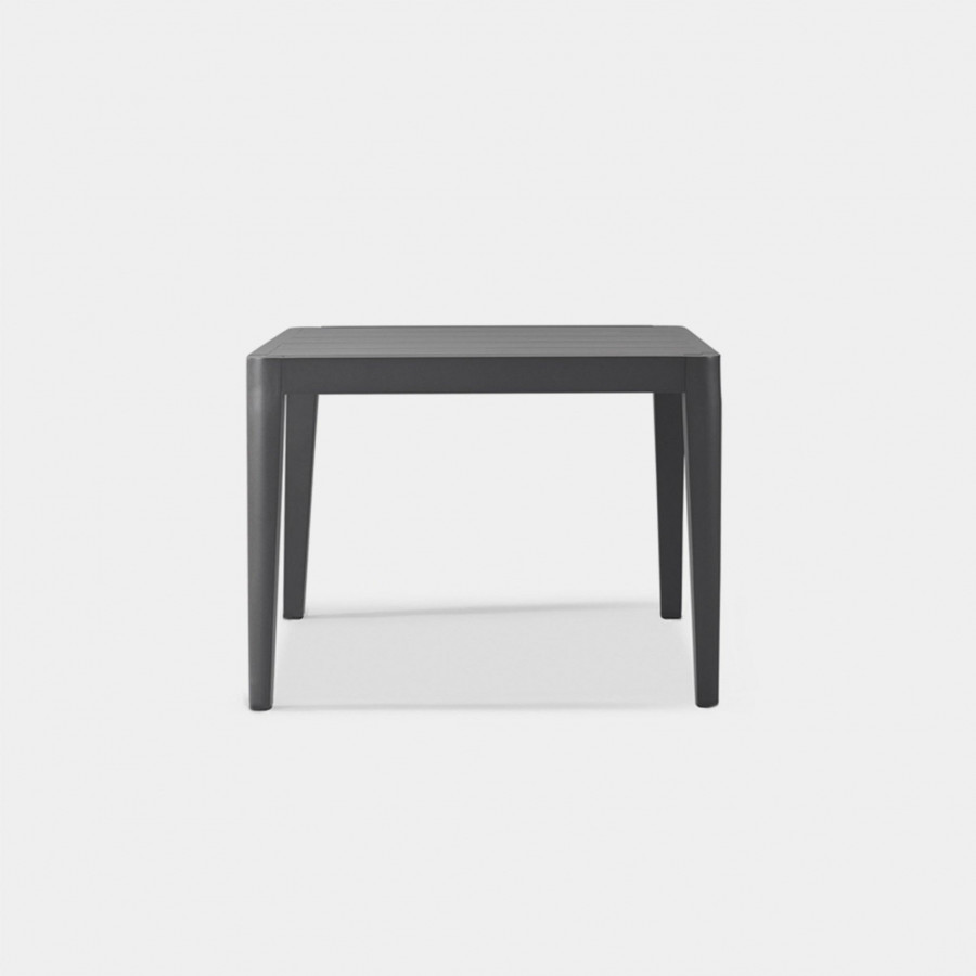 Harbour Hamilton Dining Table 39" - Aluminum Asteroid