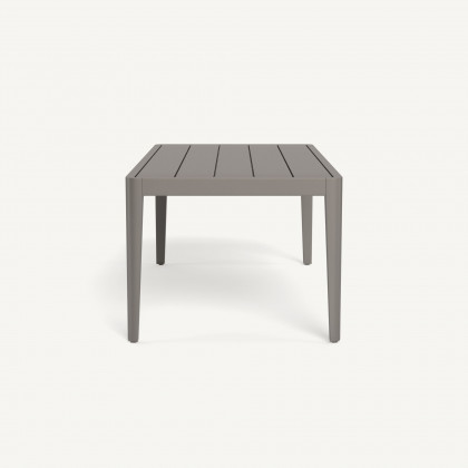 Harbour Hamilton Dining Table 79" - Aluminum Taupe