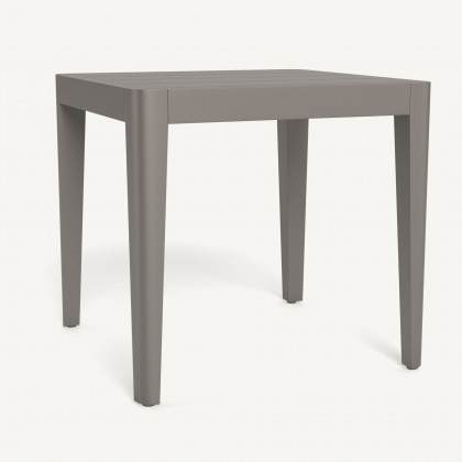Harbour Hamilton Dining Table 32" - Aluminum Taupe
