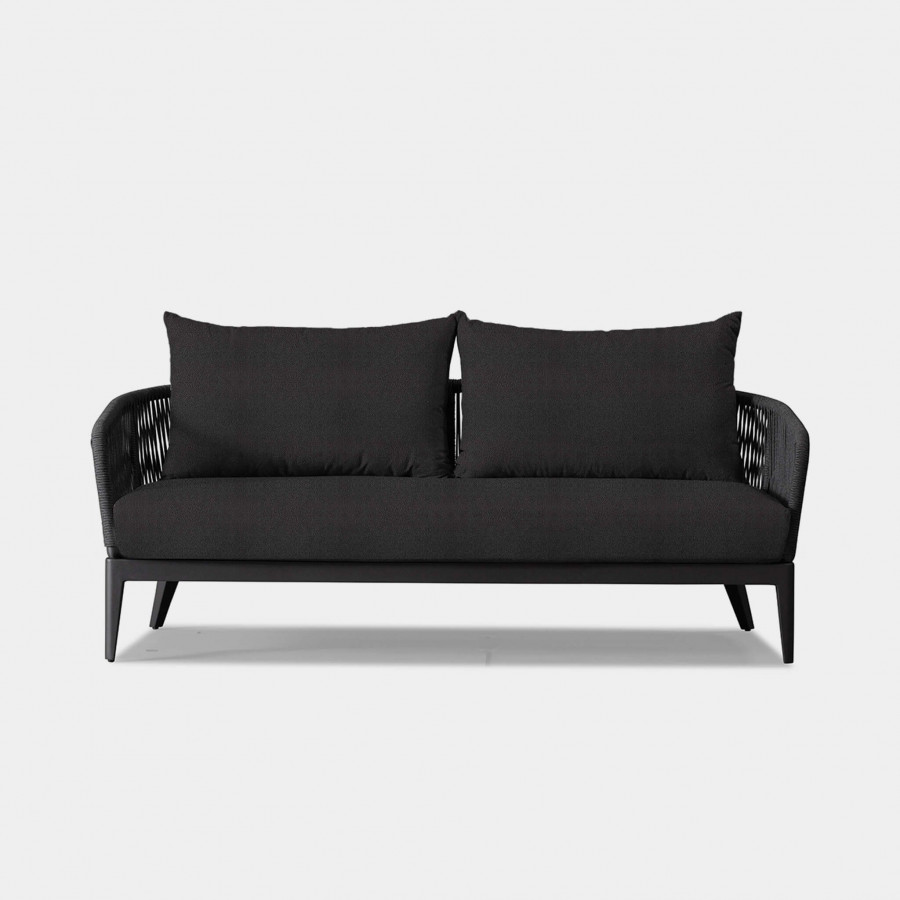 Harbour Hamilton 2 Seat Sofa - Aluminum Asteroid, Riviera Slate