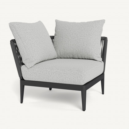 Harbour Hamilton Corner - Aluminum Asteroid / Copacabana Sand / Rope Dark Gray