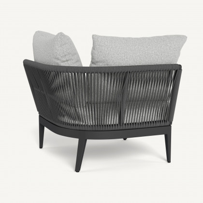 Harbour Hamilton Corner - Aluminum Asteroid / Copacabana Sand / Rope Dark Gray