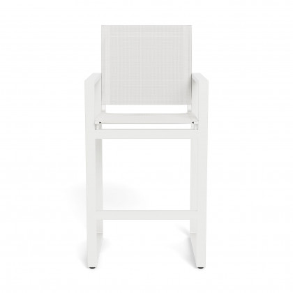 Harbour Hayman Aluminum Counter Stool - Aluminum Asteroid / Batyline Silver
