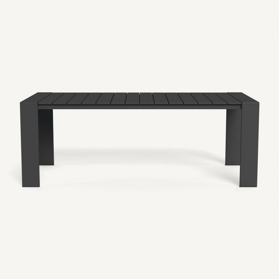 Harbour Hayman Aluminum Dining Table 81"