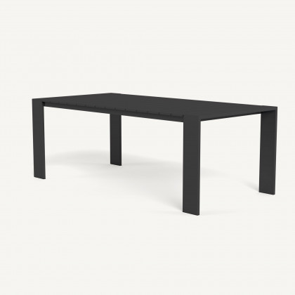 Harbour Hayman Aluminum Dining Table 81" - Aluminum Asteroid