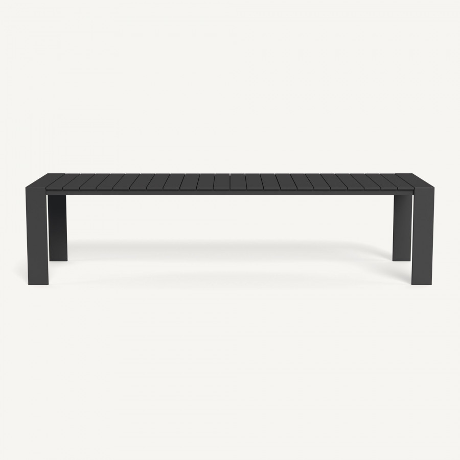 Harbour Hayman Dining Table 120" - Aluminum Asteroid
