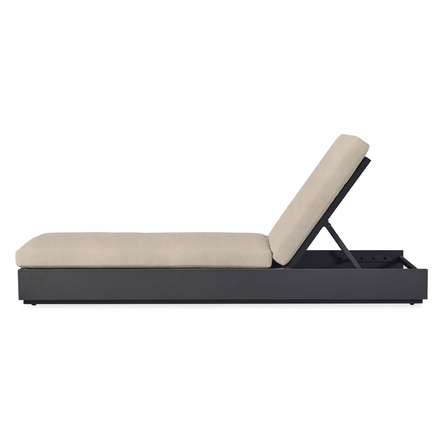 Harbour Hayman Sun Lounge - Aluminum Asteroid, Riviera Sand