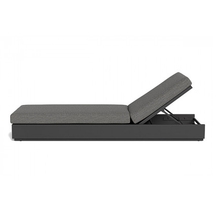 Harbour Hayman Sun Lounge - Aluminum White, Siesta Slate