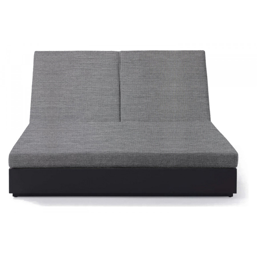 Harbour Hayman Double Sun Lounge - Aluminum Asteroid, Lisos Piedra