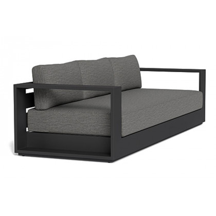 Harbour Hayman 3 Seat Sofa - Aluminum White, Cast Silver