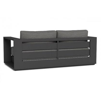 Harbour Hayman 2 Seat Sofa - Aluminum White, Siesta Taupe