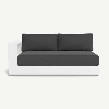 Harbour Hayman Aluminum 2 Seat 1 Arm Left