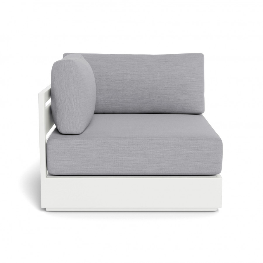 Harbour Hayman Aluminum Corner - Aluminum White / Panama Cloud / Batyline White