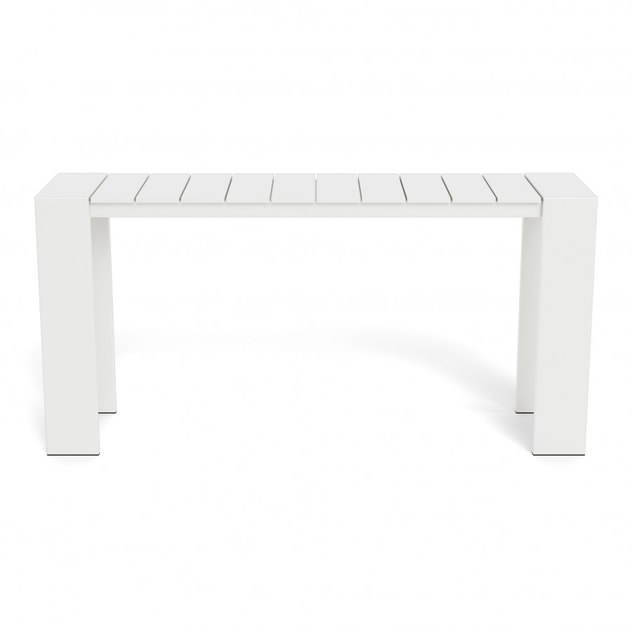 Harbour Hayman Aluminum 61" Console - Aluminum White